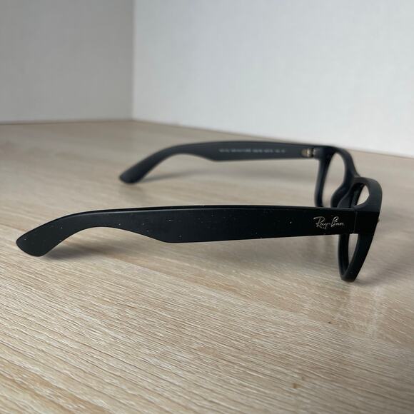 Ray-Ban RB2132 New Wayfarer 622/58 Sunglasses Rubber Black FRAMES ONLY 55-18 - Picture 8 of 8